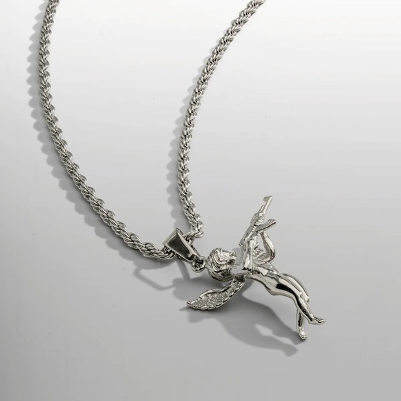 Men’s Silver Chain from CraftD London: “Cupid’s Revenge” - Picture 1 of 4